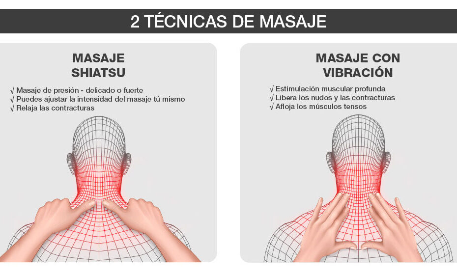 cómo elegir un masajeador cervical
